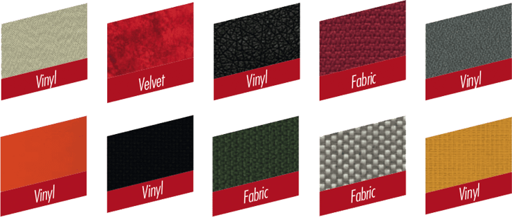 Example fabric finishes