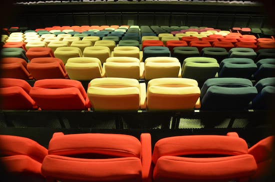Beautiful theater seats