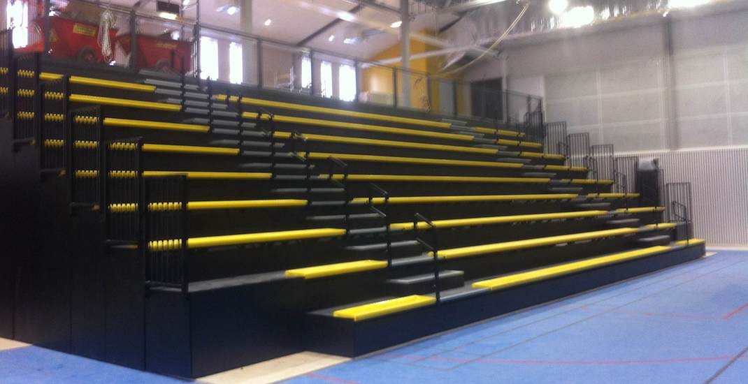 Bleacher seating